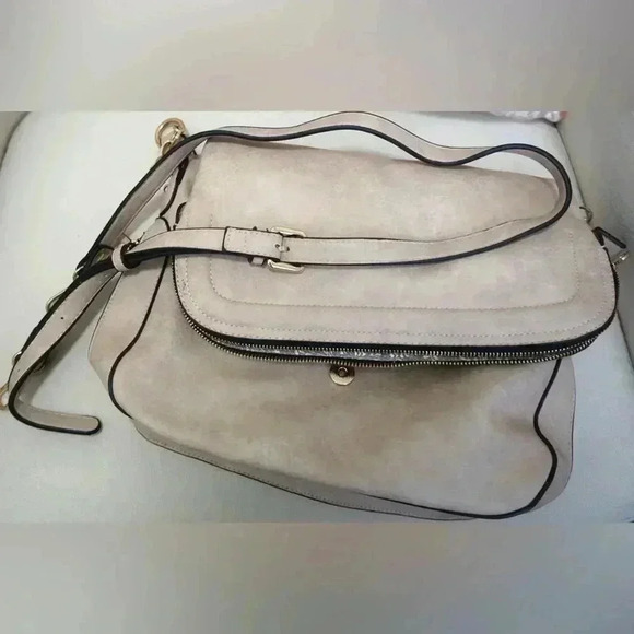 URBAN EXPRESSIONS Certified Vegan soft pink Shoulder Bag - Picture 7 of 7